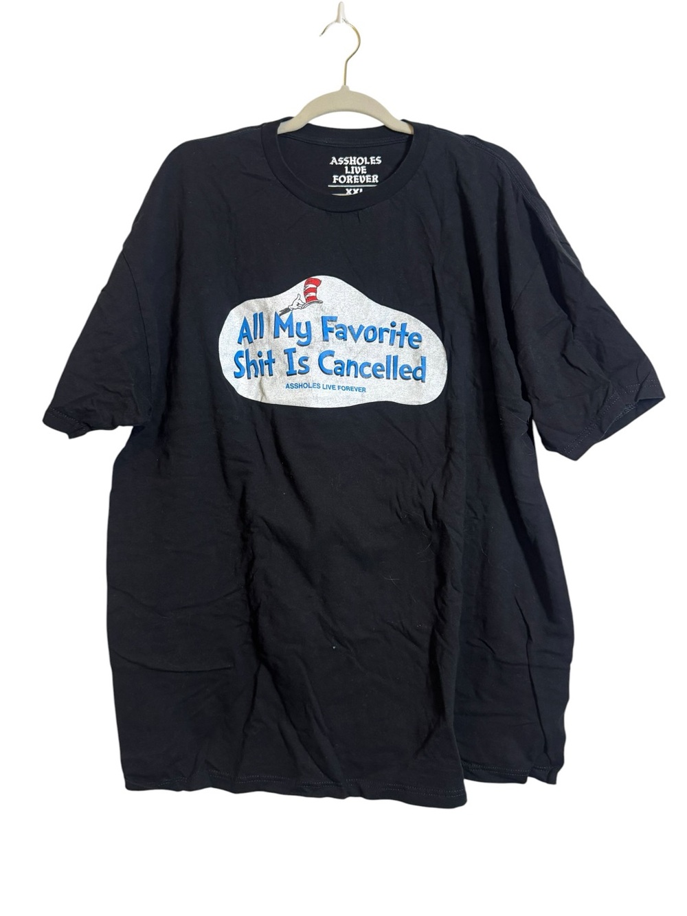 "All My Favorite Shit Is Cancelled" from Assholes Live Forever XXL